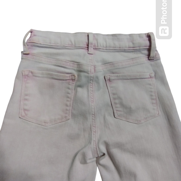 2/$10 Great condition! Old Navy Ballerina Pink Washed high-rise jeggings Size 12 - Picture 3 of 7